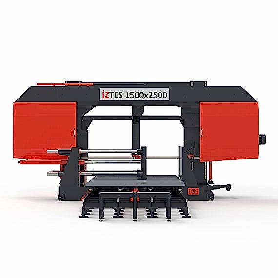 1500X2500 Yarı Otomatik Tabla Sürmeli Şerit Testere Makinesi